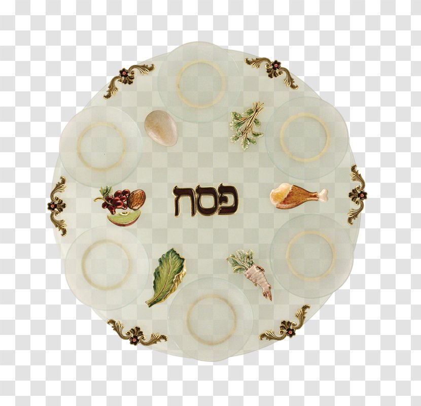 Passover Seder Plate Matzo - Glass Transparent PNG