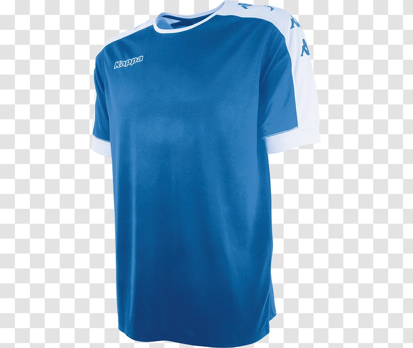 Sleeve T-shirt Sports Fan Jersey Kappa Clothing - Electric Blue Transparent PNG