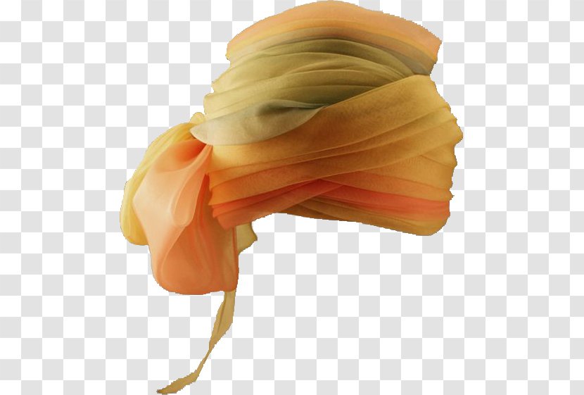 Turban Hat Keffiyeh Clip Art - Peach Transparent PNG