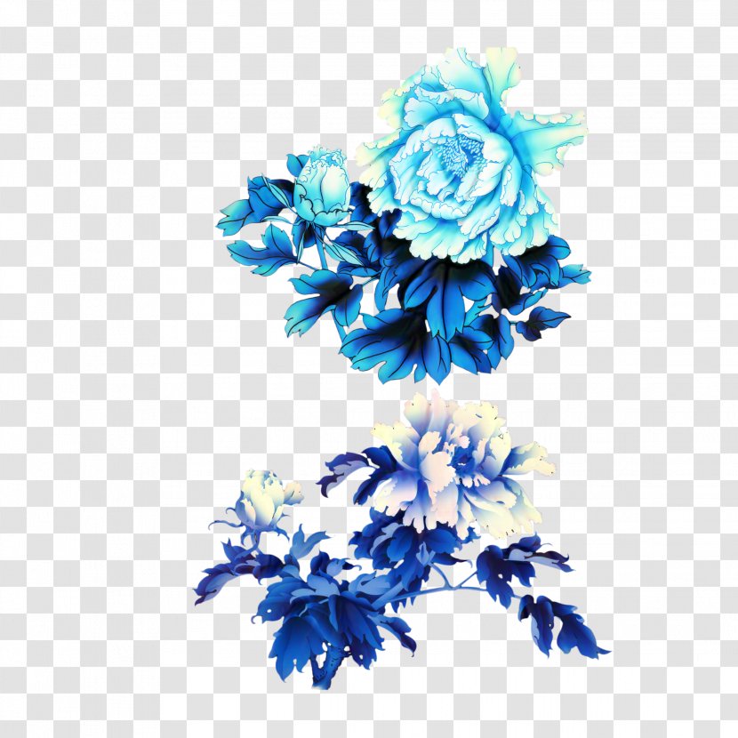 Cut Flowers Floral Design Flower Bouquet Rose Family - Aqua Transparent PNG