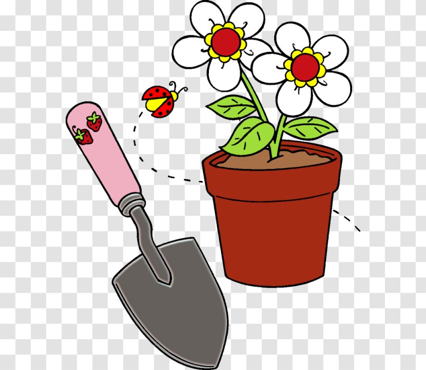 Flowerpot Food Line Clip Art - Flower Transparent PNG