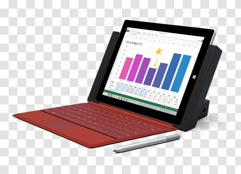 Surface Pro 3 Microsoft 4 - Electronic Device Transparent PNG
