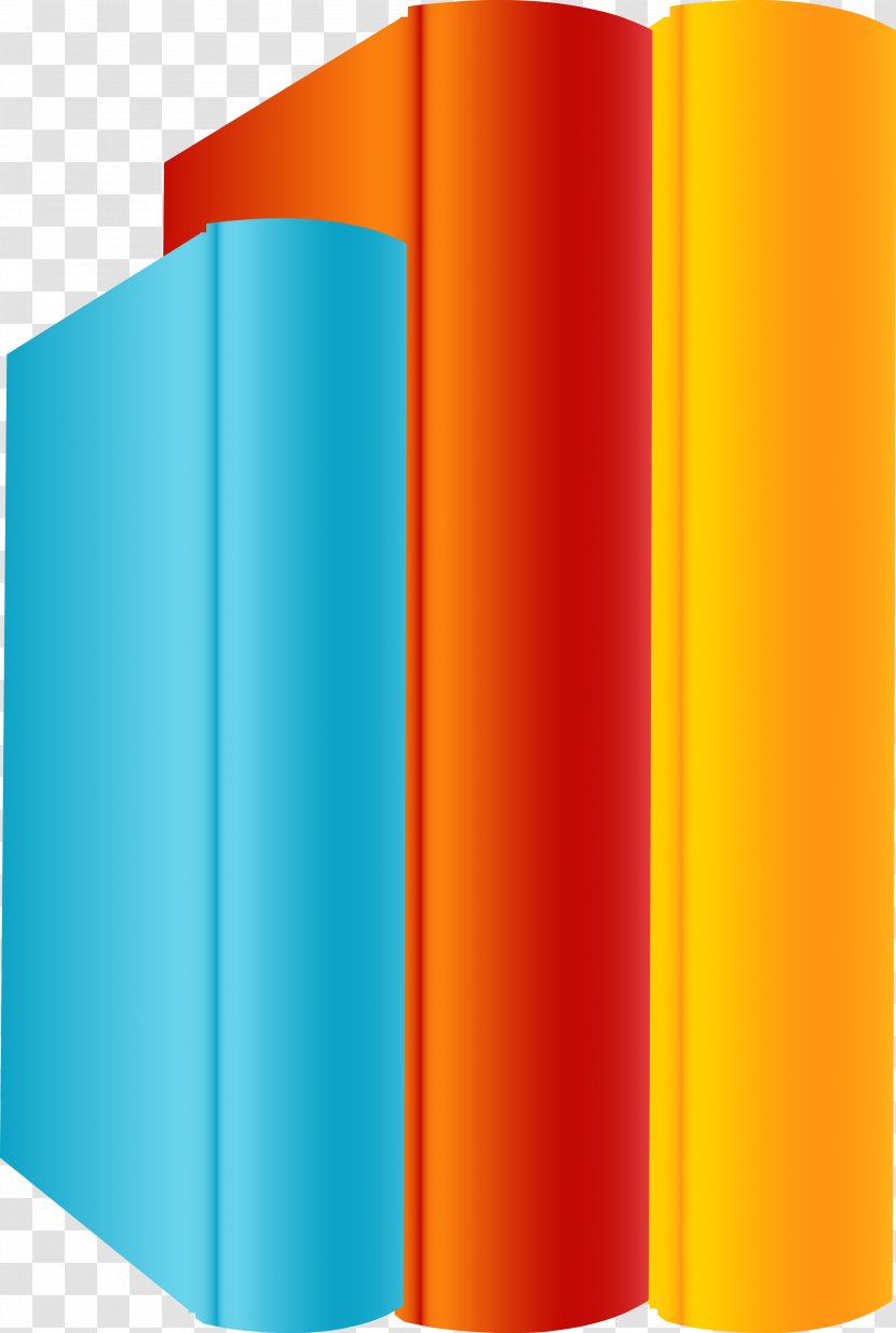 Line Angle - Cylinder - Books Transparent PNG
