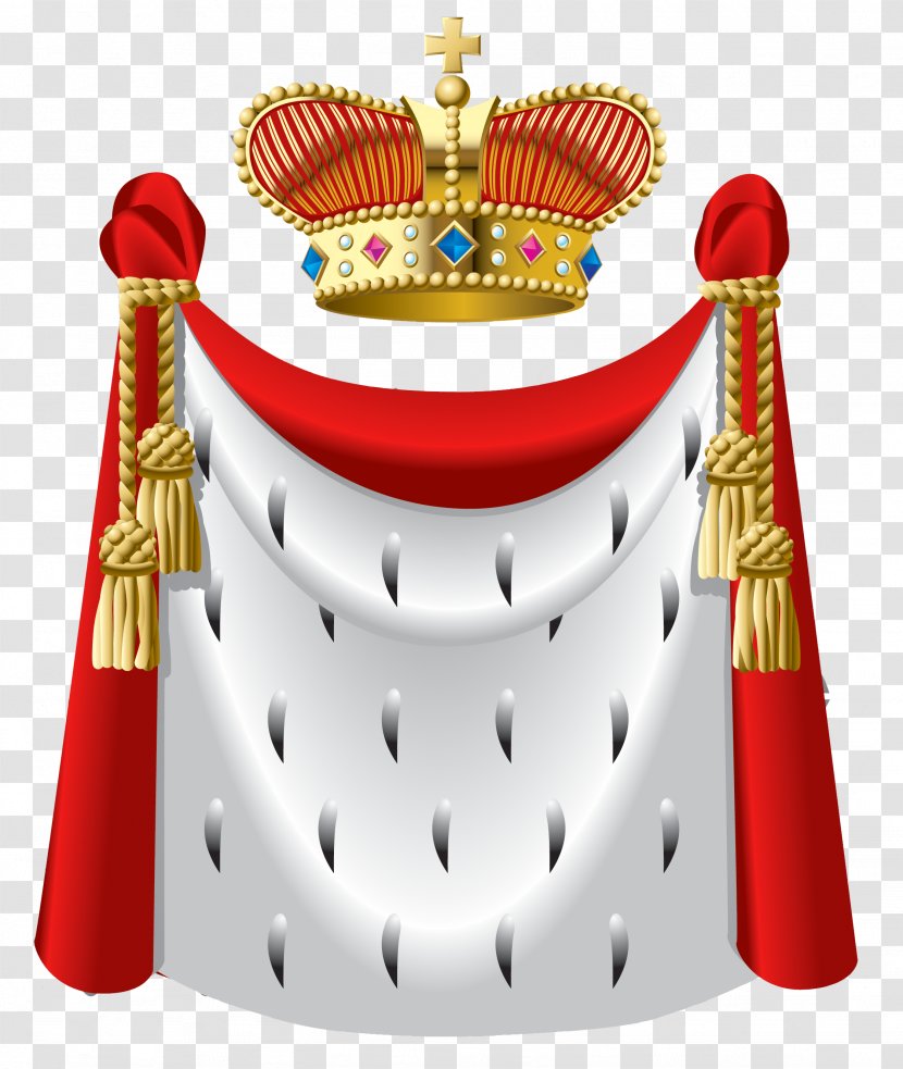 Robe Crown King Clip Art - Clothing - And Cape Clipart Transparent PNG