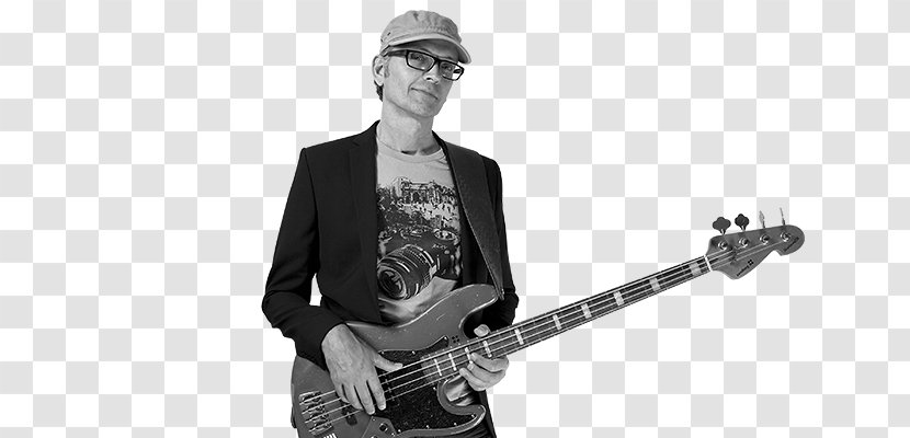 Bass Guitar Electric Bassist Jazz Guitarist Singer-songwriter - Cartoon Transparent PNG