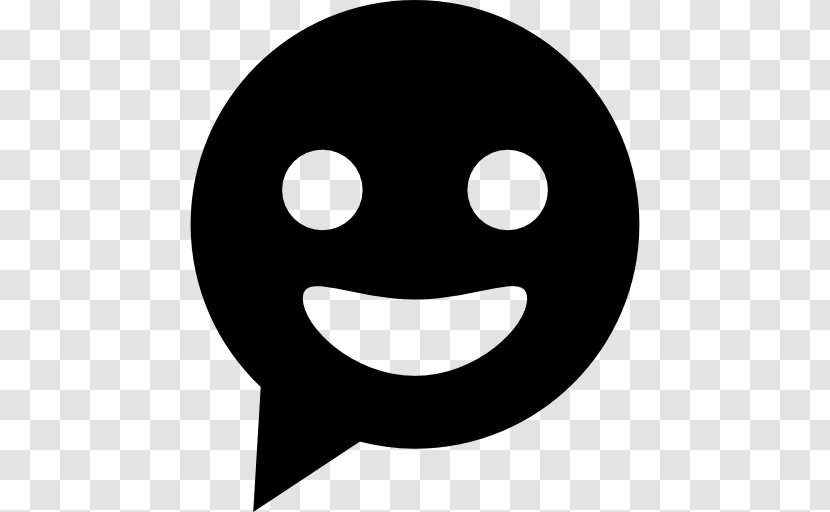 Smiley Online Chat Symbol - Head Transparent PNG