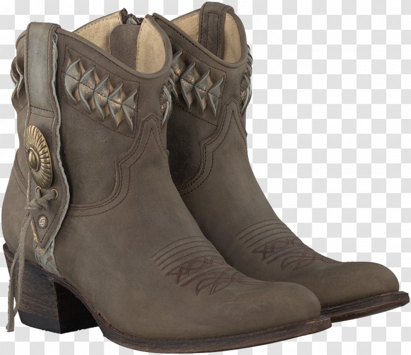 Cowboy Boot Shoe Taupe Footwear - Green - Boots Transparent PNG