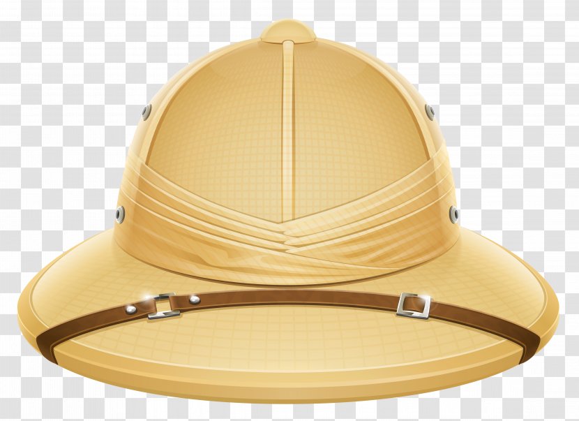 Pith Helmet Stock Photography Hat Royalty-free - Yellow - Cap Transparent PNG