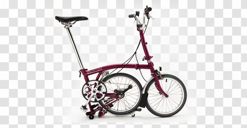 Brompton Bicycle Folding Cycling - Mode Of Transport Transparent PNG