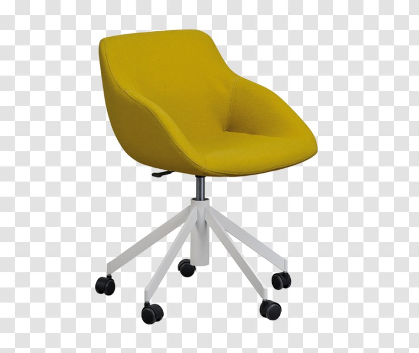 Office & Desk Chairs Palau Design Post Amsterdam Fauteuil - Plastic - Yellow Chair Transparent PNG