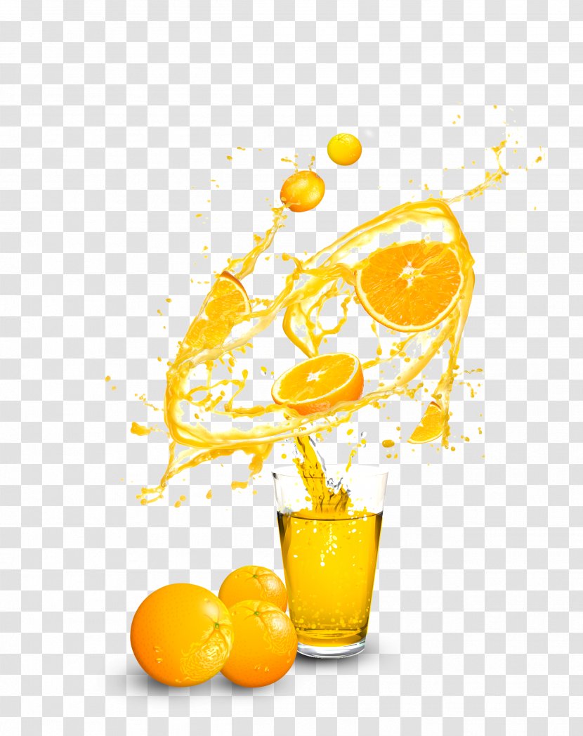 Orange Juice Smoothie Milkshake - Fruit Transparent PNG