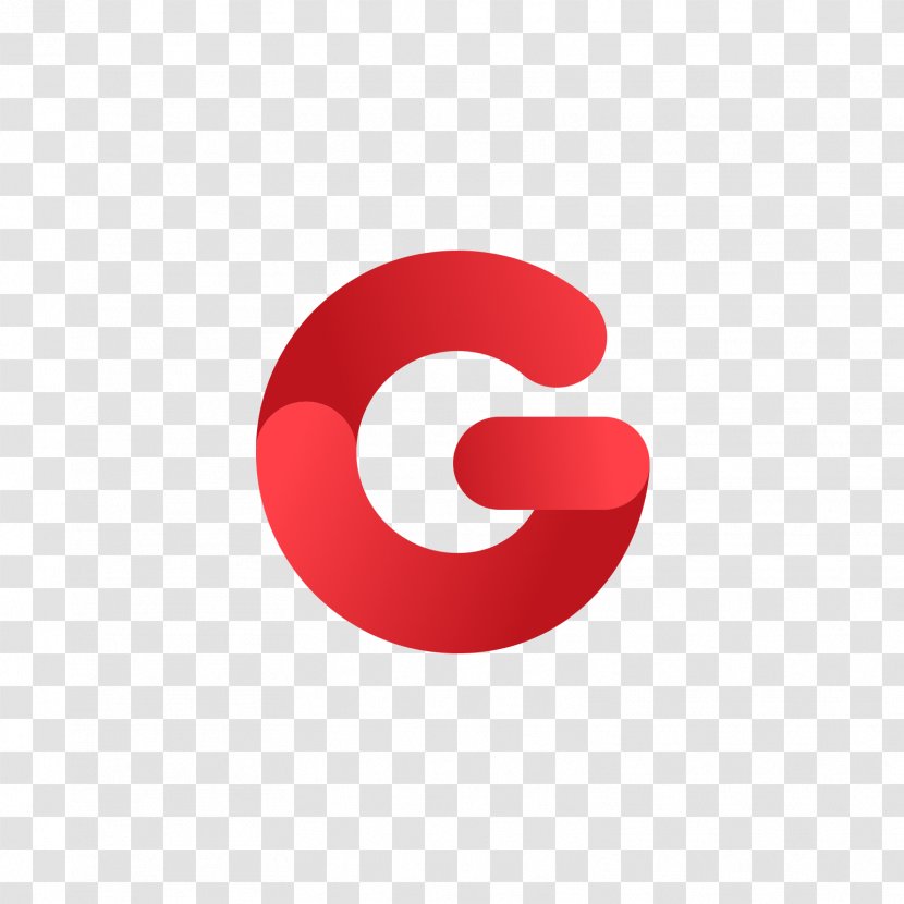 Red Letter Logo Font - Product Design - The G Transparent PNG