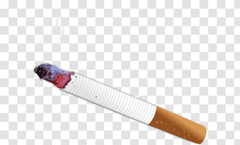 Cigarette Clip Art - Blunt - Thug Life Burning Transparent PNG