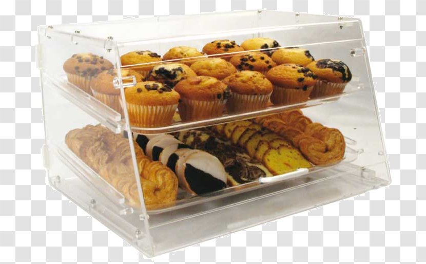 Bakery Display Case Muffin Poly Countertop - Cafe Counter Transparent PNG