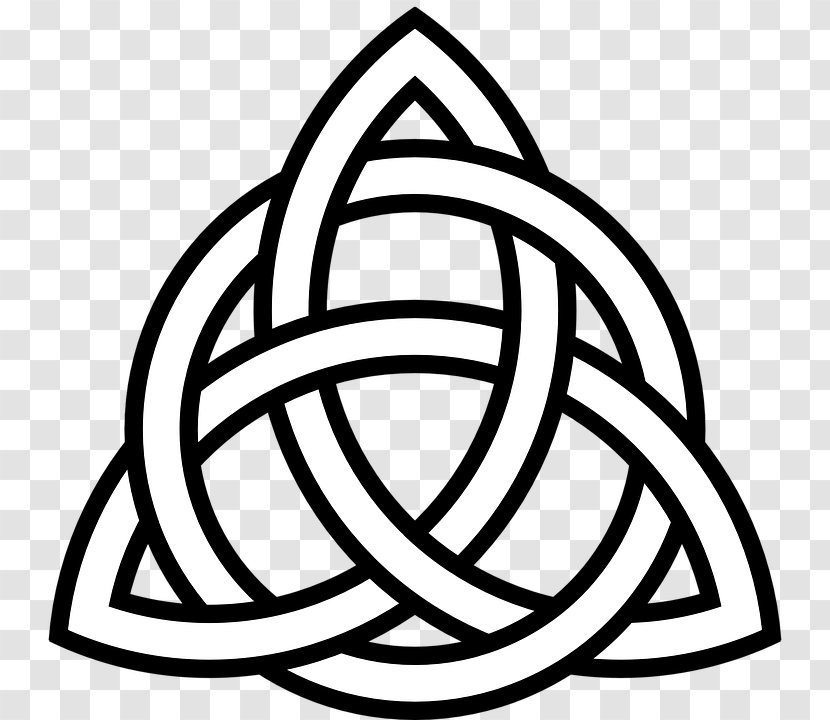 Celtic Knot Symbol Triquetra Hope Celts - Triangle Transparent PNG