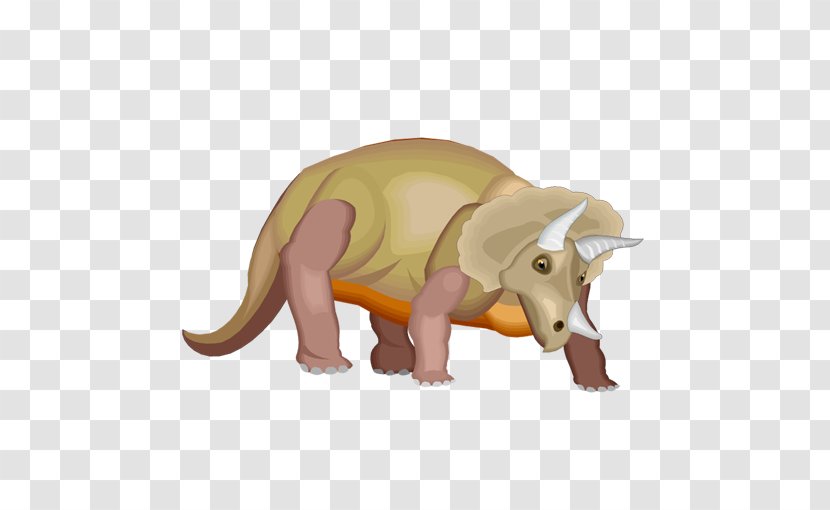 Triceratops Dinosaur Pictures Tyrannosaurus - Scalable Vector Graphics - Long Horn Transparent PNG
