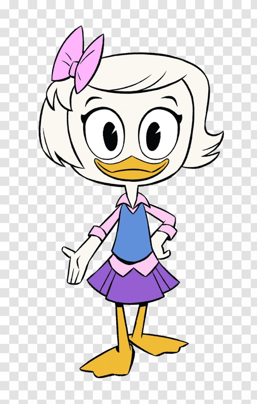 Webby Vanderquack Scrooge McDuck Donald Duck Huey, Dewey And Louie Television Show - Art Transparent PNG