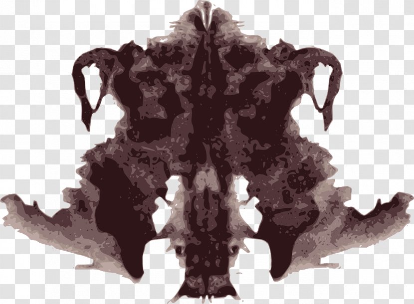 Rorschach Test Ink Blot Projective Psychology - Poster Transparent PNG