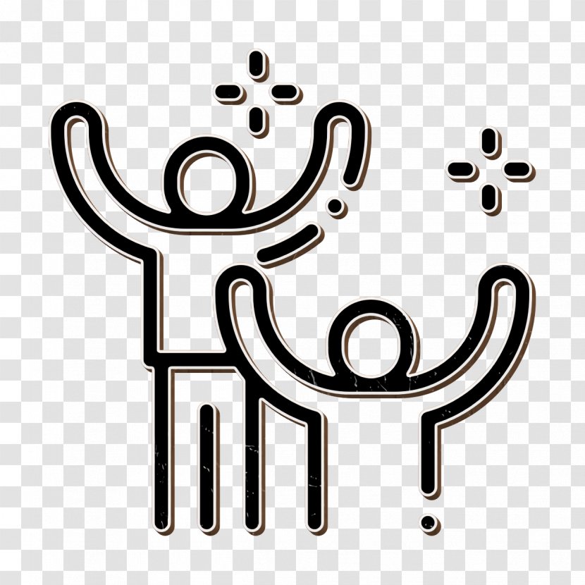 Enjoy Icon Friendship Happiness - Symbol - Coloring Book Calligraphy Transparent PNG