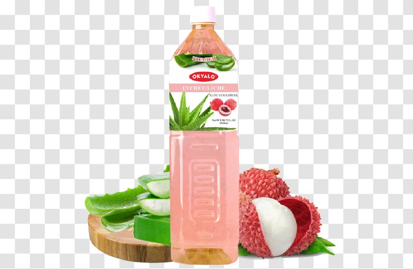 Juice Jugo De Aloe Vera Drink Nutrient - Pulp Transparent PNG