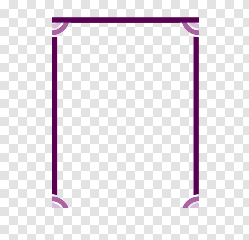 Purple Download - Point - Simple Border Free Material Transparent PNG