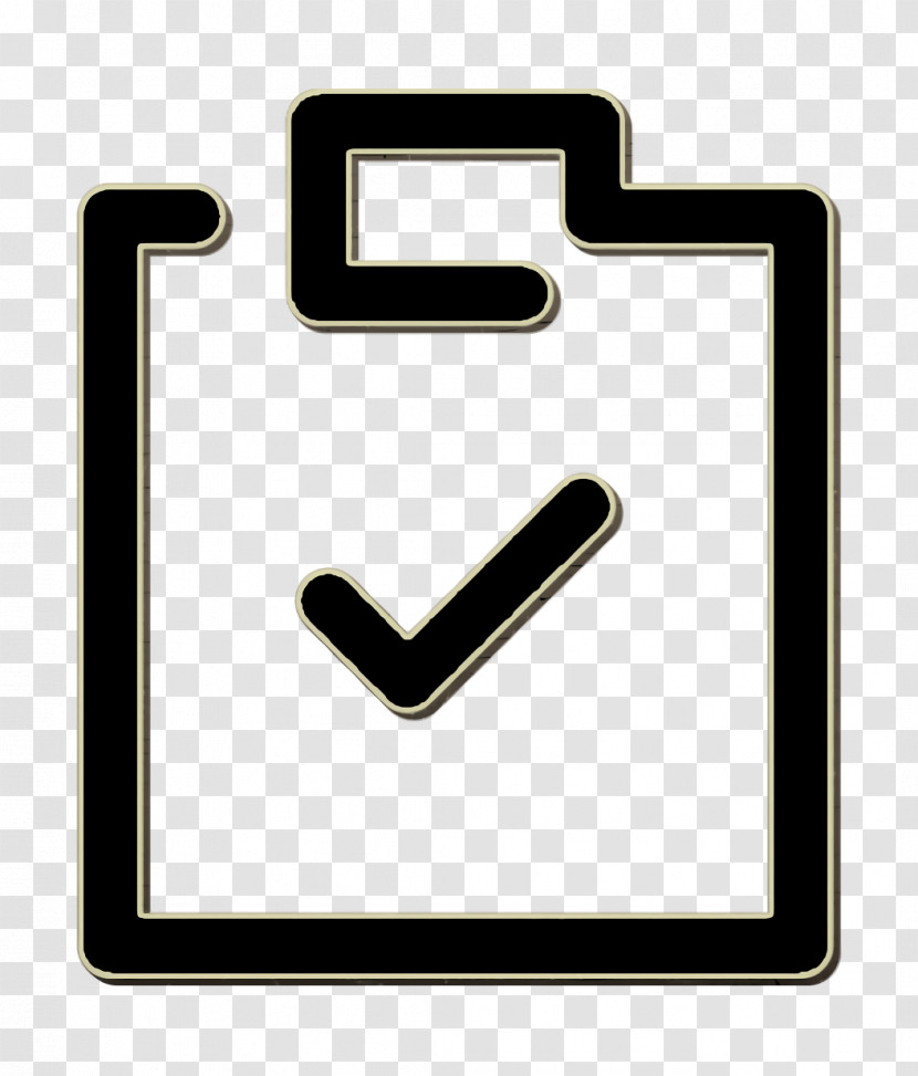 List Icon Clipboard Icon Creative Outlines Icon Transparent PNG