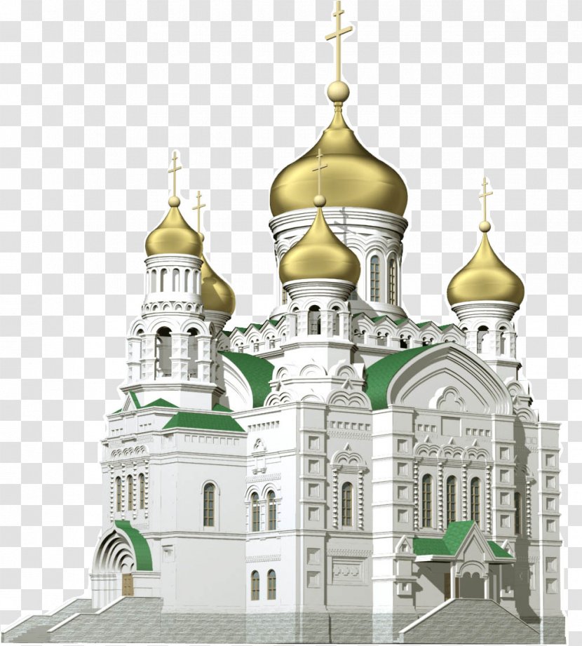 Temple Eastern Orthodox Church Architecture Cathedral Religion - Landmark Transparent PNG