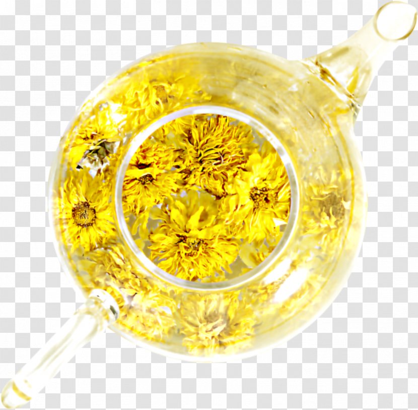 Flowering Tea Chrysanthemum Manzanilla - Vecteur - Yellow Flower Material Transparent PNG
