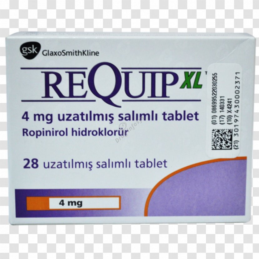 Ropinirole Tablet Pharmacy Pharmaceutical Drug Requip XL - Brand Transparent PNG