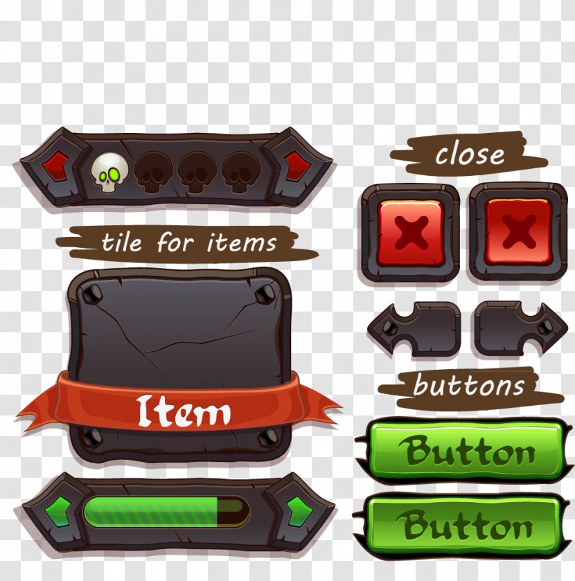 User Interface Button Download - Label - Game UIGAME Transparent PNG