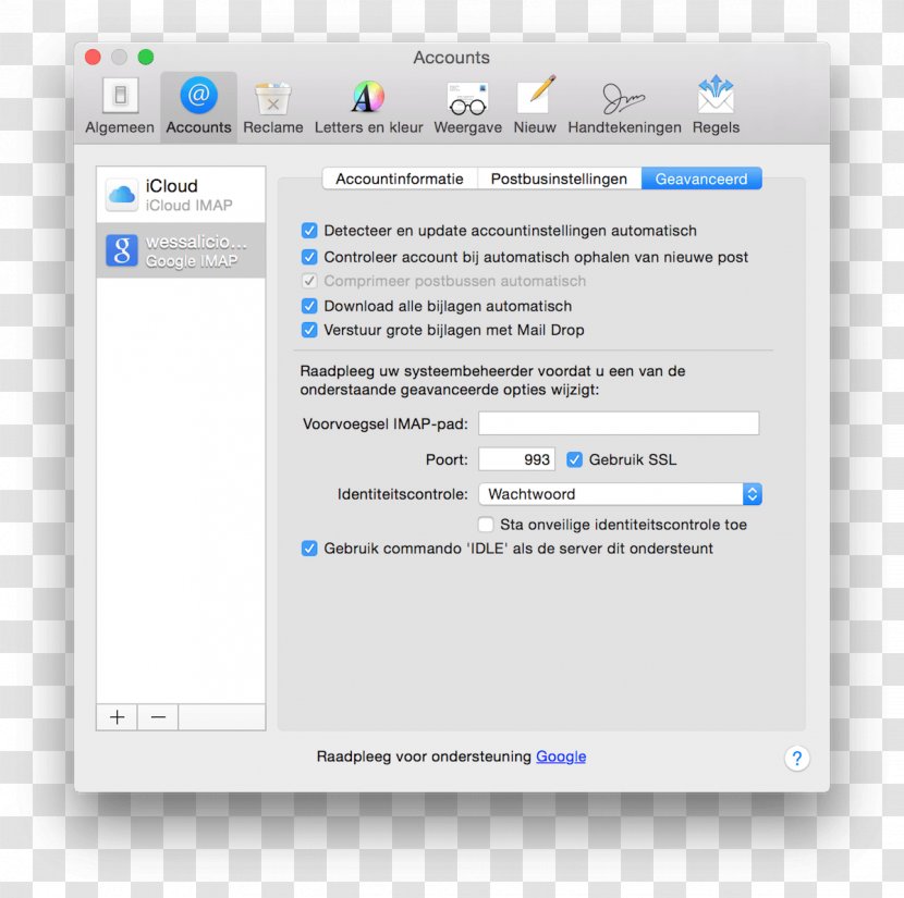 Email Client MacOS - Apple - Reinstall Transparent PNG