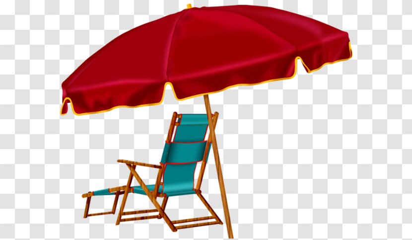 Umbrella Chair Auringonvarjo Beach - Shadow - Red And Chairs Transparent PNG