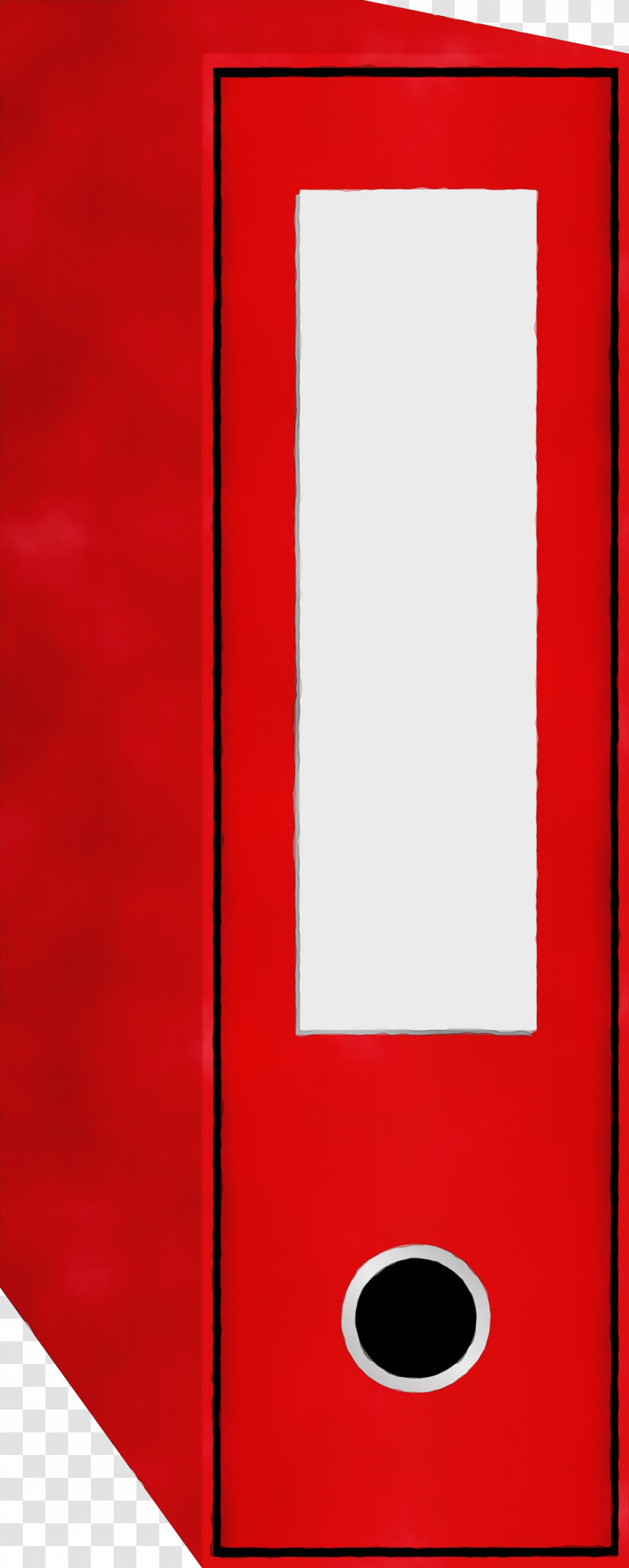 Red Rectangle Material Property Door Transparent PNG