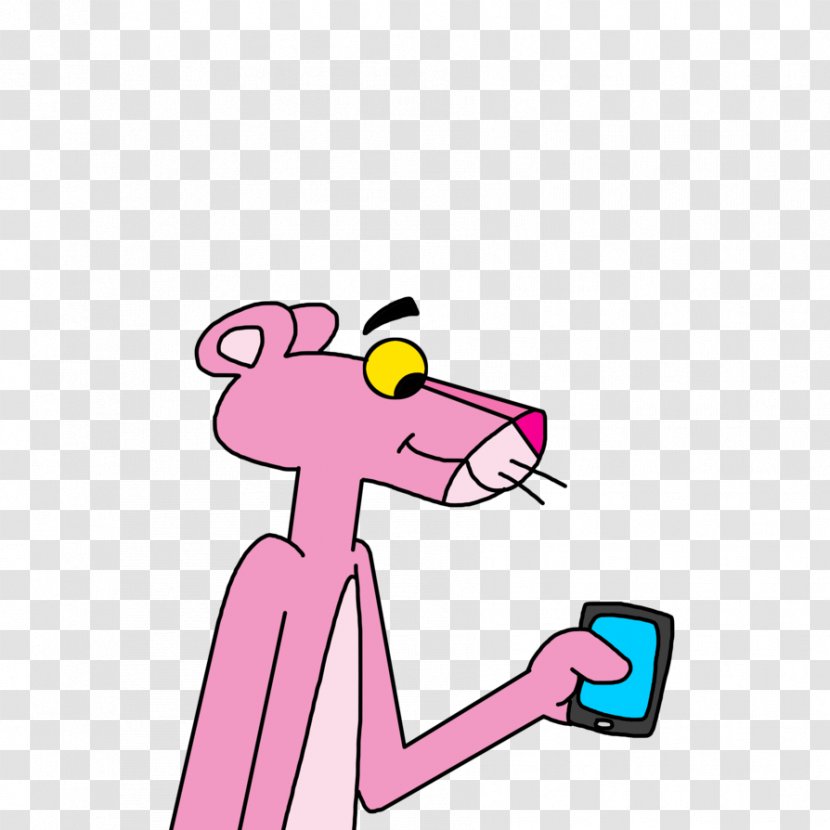 Clip Art The Pink Panther Image Illustration Drawing - Silhouette - THE PINK PANTHER Transparent PNG