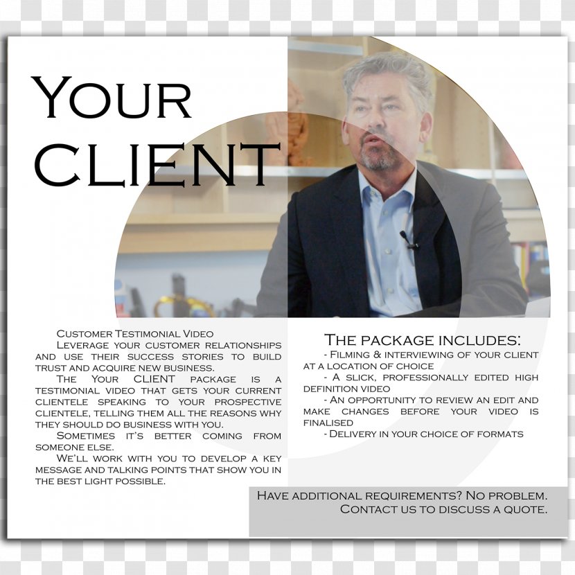 Advertising Public Relations - Modern Brochure Transparent PNG