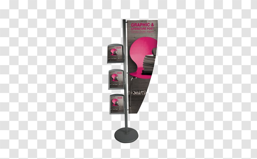 Brochure Exhibition Text - Magenta - Stand Display Transparent PNG