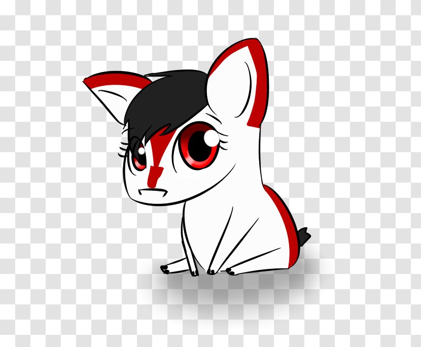 Whiskers Cat Dog Horse - Red Transparent PNG