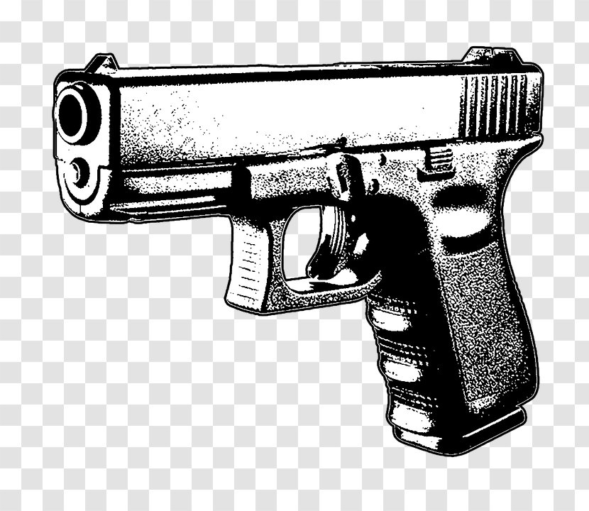 Firearm Handgun Revolver Air Gun - Cartoon Transparent PNG