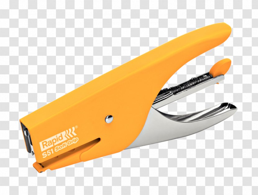 Paper Stapler Buffetti Pen - Blue Transparent PNG