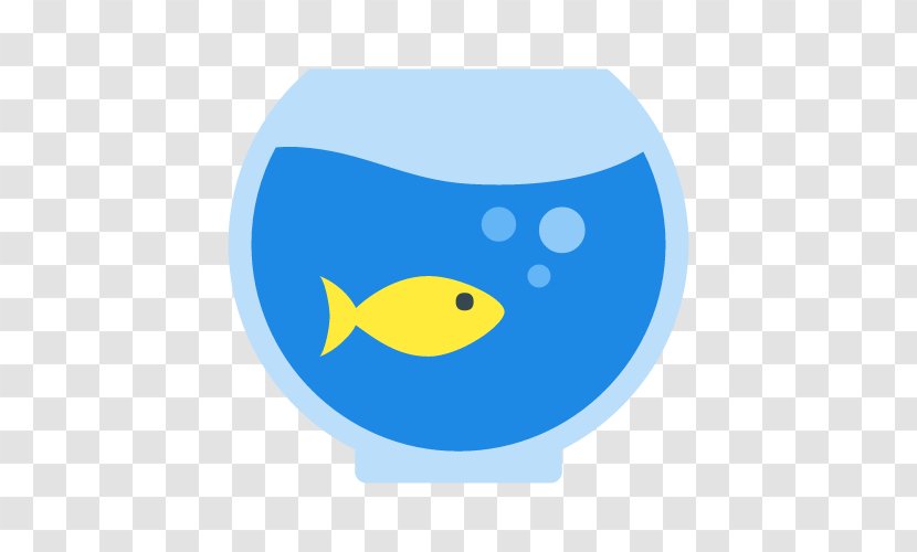 Goldfish Aquarium Icon - Blue - Bathtub Fish Transparent PNG