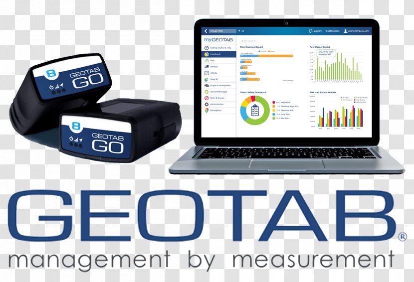 Geotab Fleet Management Vehicle Tracking System Business Technology - Electronics Transparent PNG