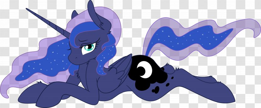 Princess Luna Pony Art Lunar Eclipse Moon - Television Transparent PNG