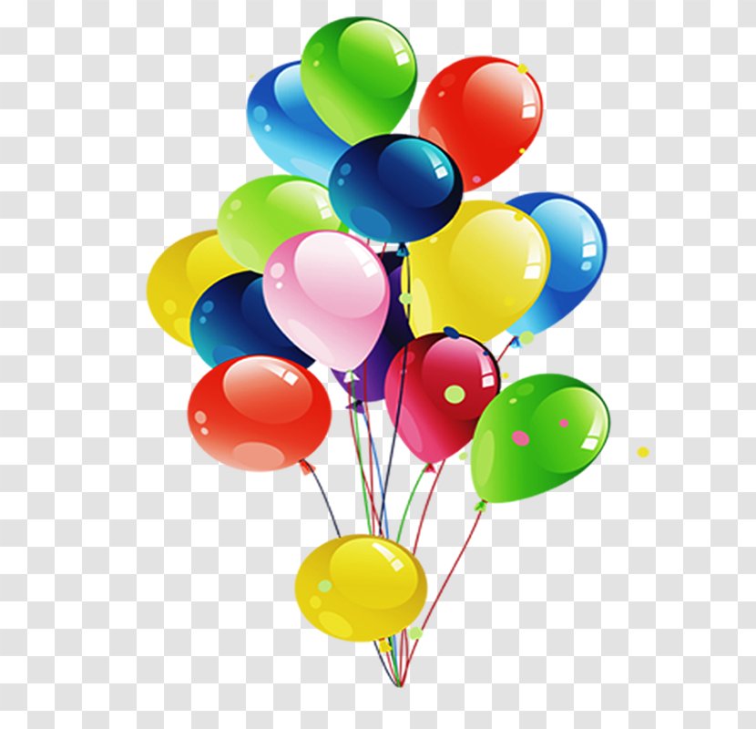 Balloon Birthday Gift Party Clip Art - Cluster Ballooning - Balloons Transparent PNG