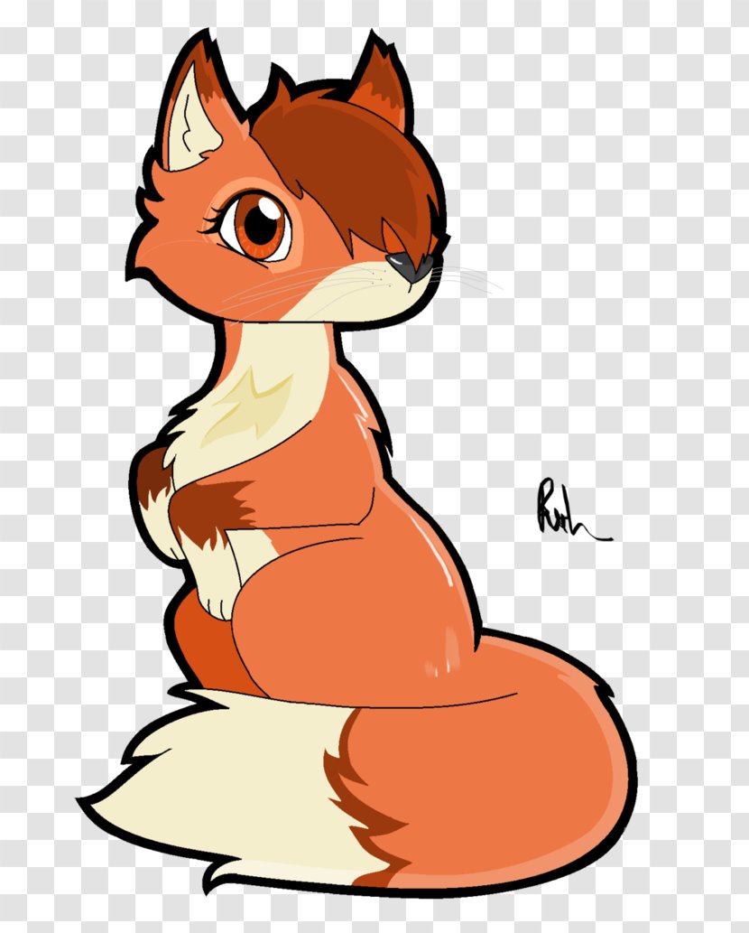 Whiskers Red Fox Cat Horse Clip Art - Character Transparent PNG
