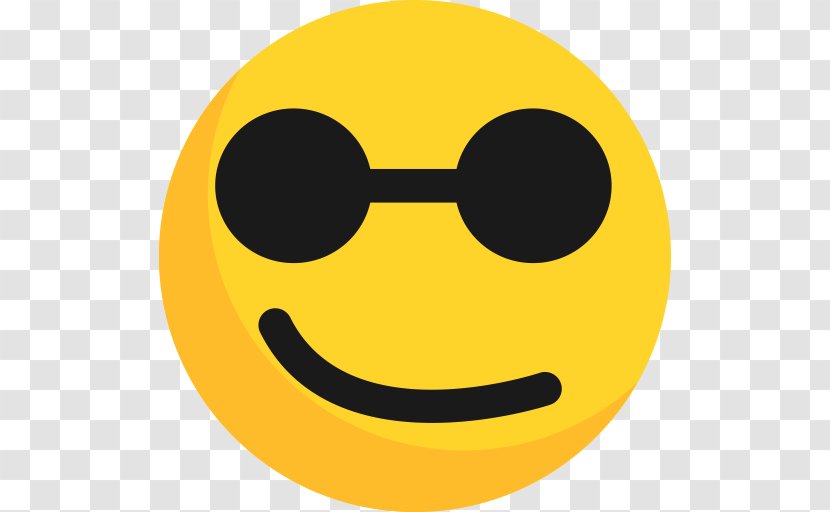 Blind Cool Simely Emoji Transparent Clipart.pn - Smiley - Face Transparent PNG