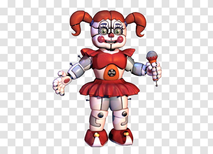 Five Nights At Freddy's: Sister Location Circus T-shirt Infant Clown Transparent PNG