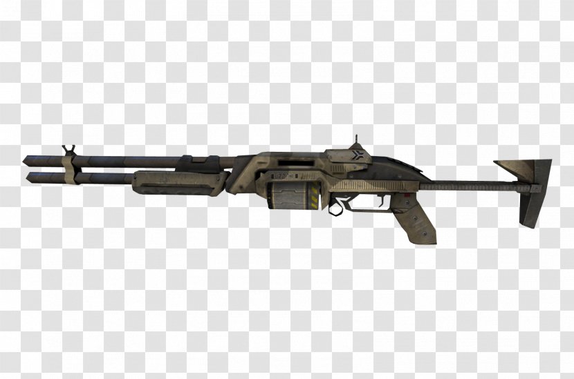 Shotgun Weapon Battlefield 2142 Firearm Gun Barrel - Heart - Assault Riffle Transparent PNG