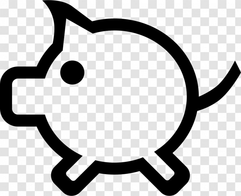 Domestic Pig Symbol Transparent PNG