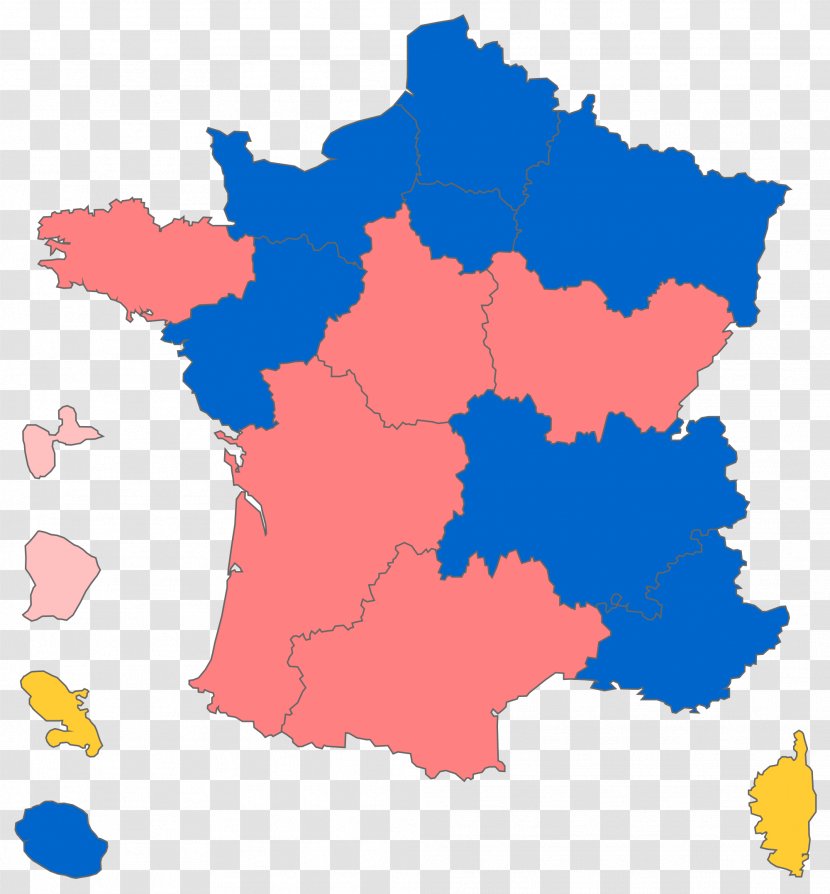 France French Regional Elections, 2015 Map - Stock Photography Transparent PNG