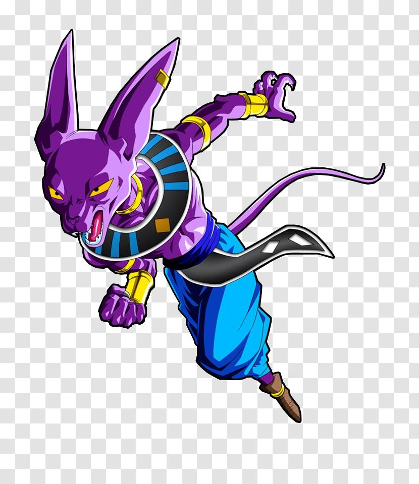 Beerus Goku Vegeta Bulma Dragon Ball - Bill Transparent PNG